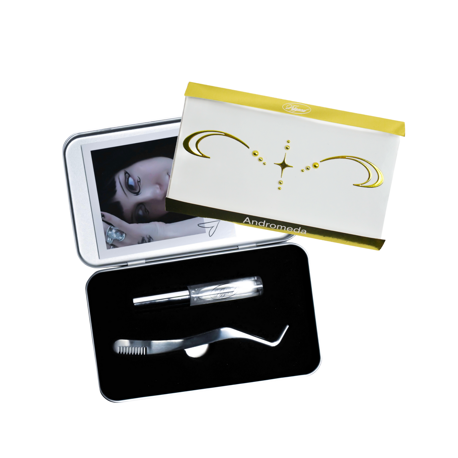 Tripped Andromeda Single | Reusable Eye Sticker